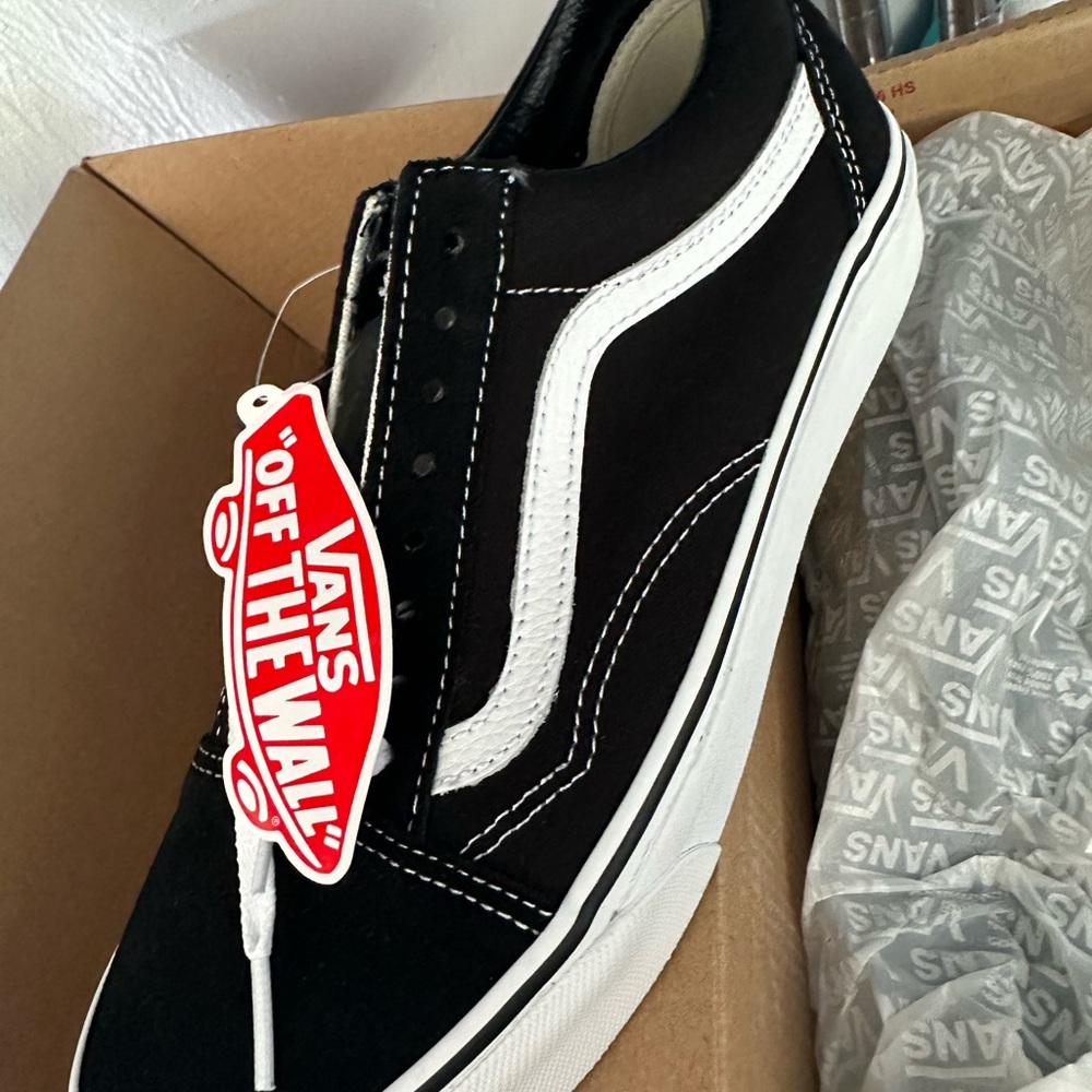 Vans Black and White old skool Sneakers